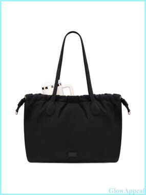 Large Waterproof Nylon Tote Bag for Women Work Laptop Shoulder Bag